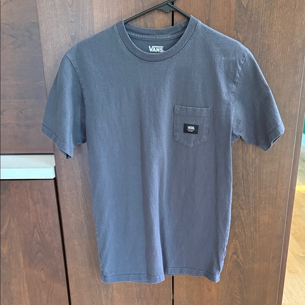 Vans Men’s Short Sleeve Pocket Tee - Slate Blue